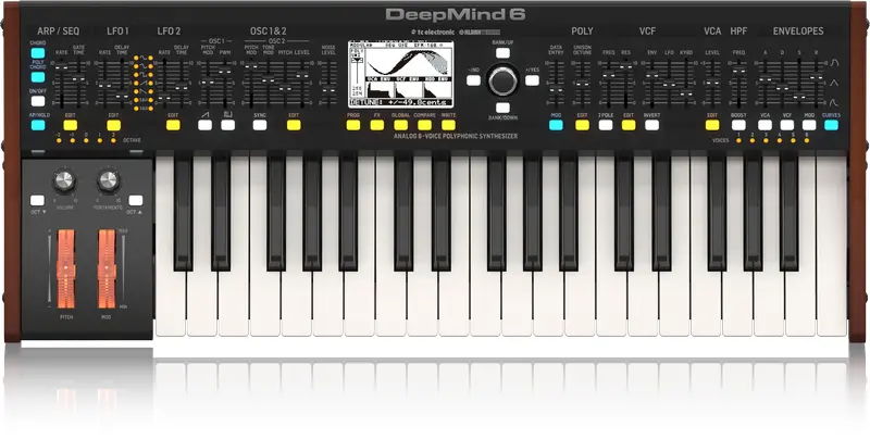 Behringer Deepmind 6 Polyfonisk Analog Synth - 6 stemmer 