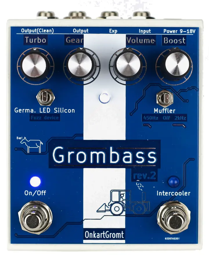 Onkart Gromt Grombass v2 Bass overdrive 
