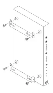 Ampetronic WMF-1U Veggmonteringsbrakett for ILD500 &amp; ILD1000G