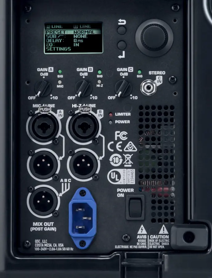 QSC K10.2 aktiv høyttaler 2000W 