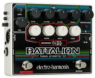Electro-Harmonix Battalion Basspreamp + DI