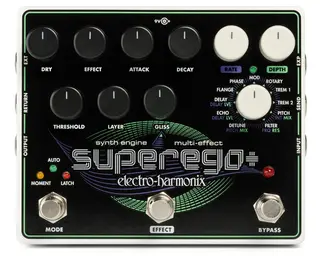 Electro-Harmonix Superego Plus Super Synth Engine w/effects inkl 9v PSU