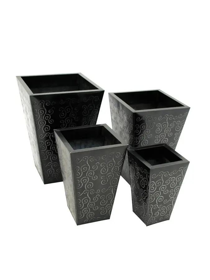 Europalms Flower pot, patterned, 31cm 