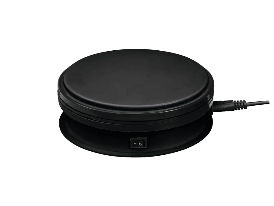 Europalms Rotary Plate 15cm up to 5kg black 