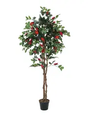 Europalms Camelia red cemented 180cm