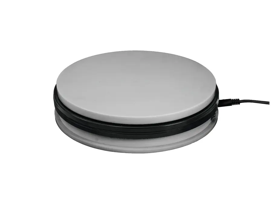 Europalms Rotary Plate 25cm up to 25kg silver 