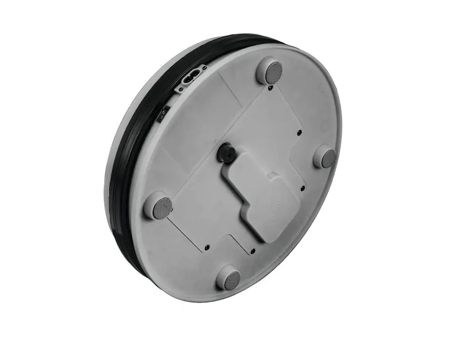 Europalms Rotary Plate 25cm up to 25kg silver 