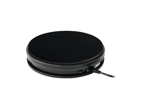 Europalms Rotary Plate 25cm up to 25kg black