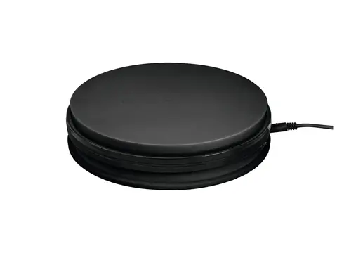 Europalms Rotary Plate 45cm up to 40kg black
