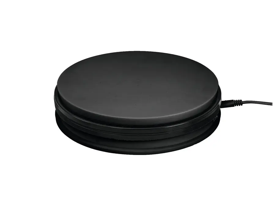 Europalms Rotary Plate 45cm up to 40kg black 