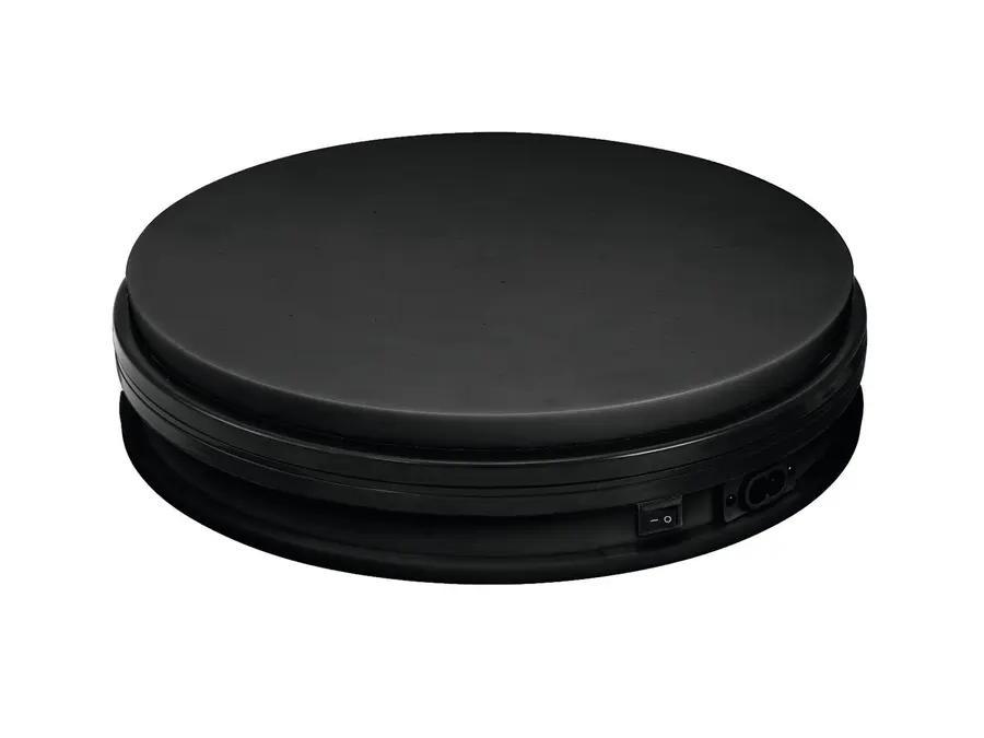 Europalms Rotary Plate 45cm up to 40kg black 