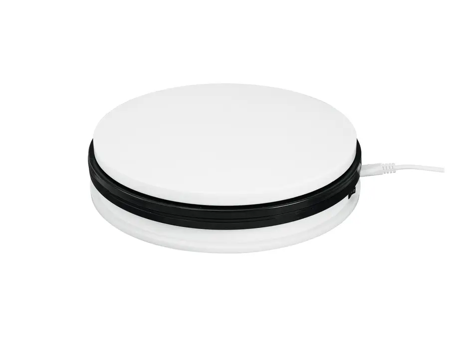 Europalms Rotary Plate 45cm up to 40kg white 