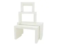 Europalms LEICHTSIN DECO TABLES, white