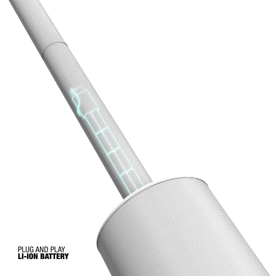 LD Systems MAUI 5 GO White Søyle-PA med batteridrift 