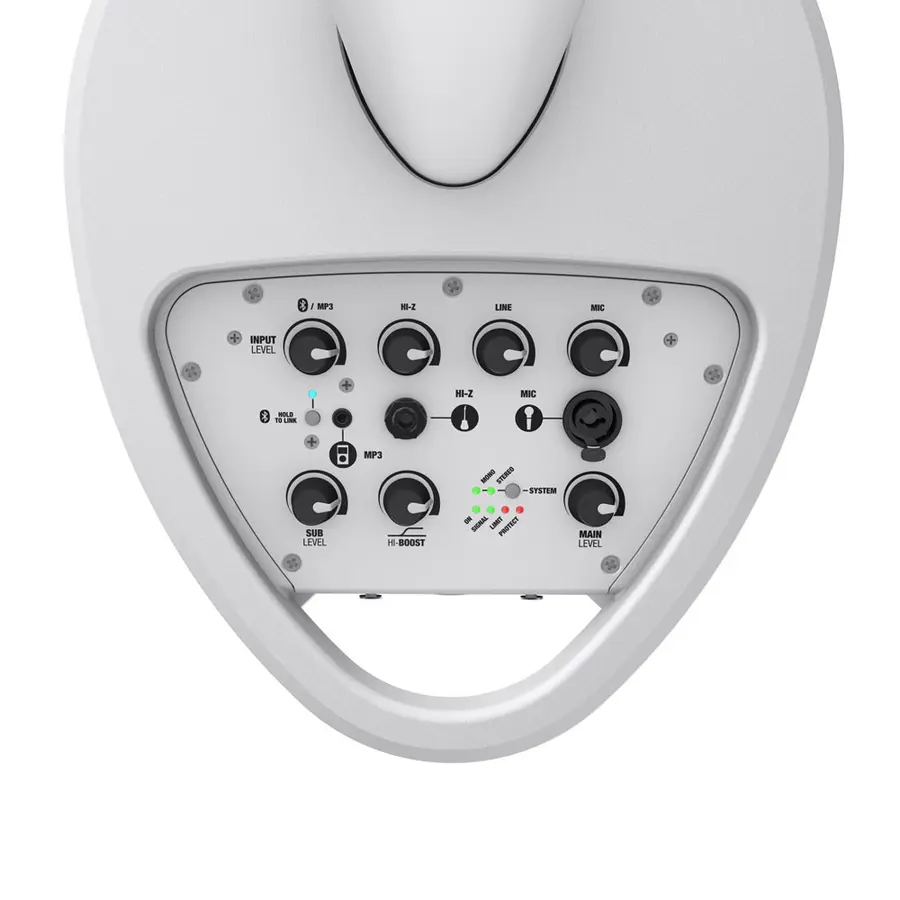 LD Systems MAUI 5 GO White Søyle-PA med batteridrift 