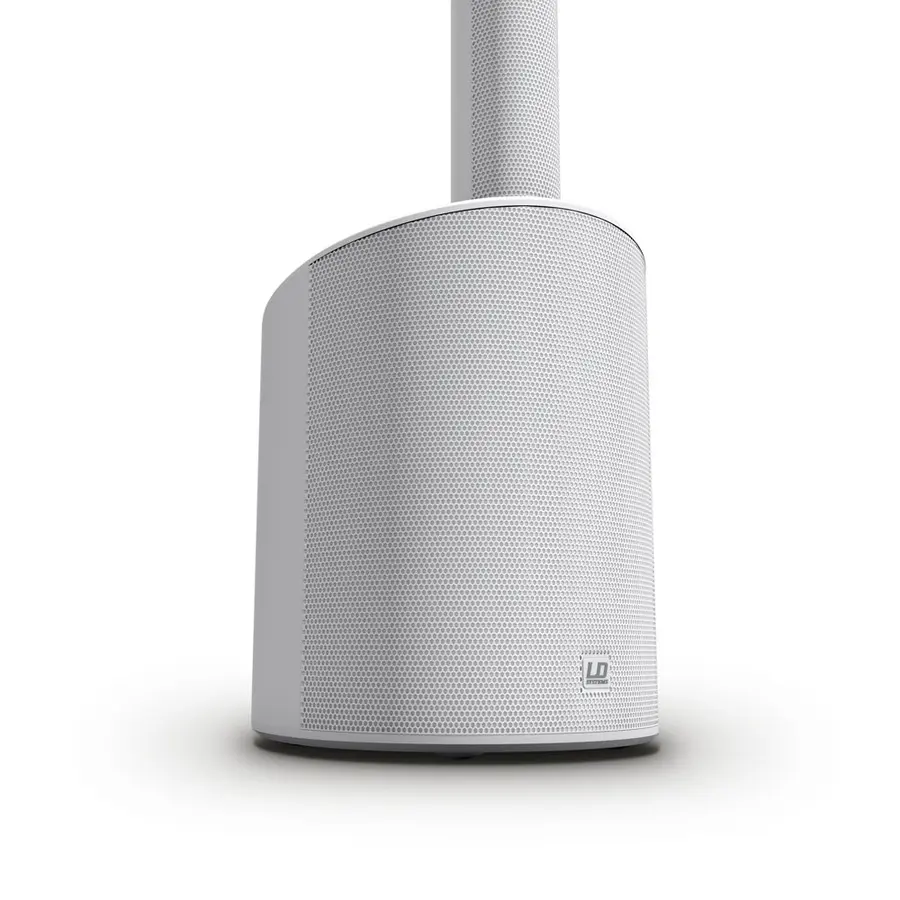 LD Systems MAUI 5 GO White Søyle-PA med batteridrift 