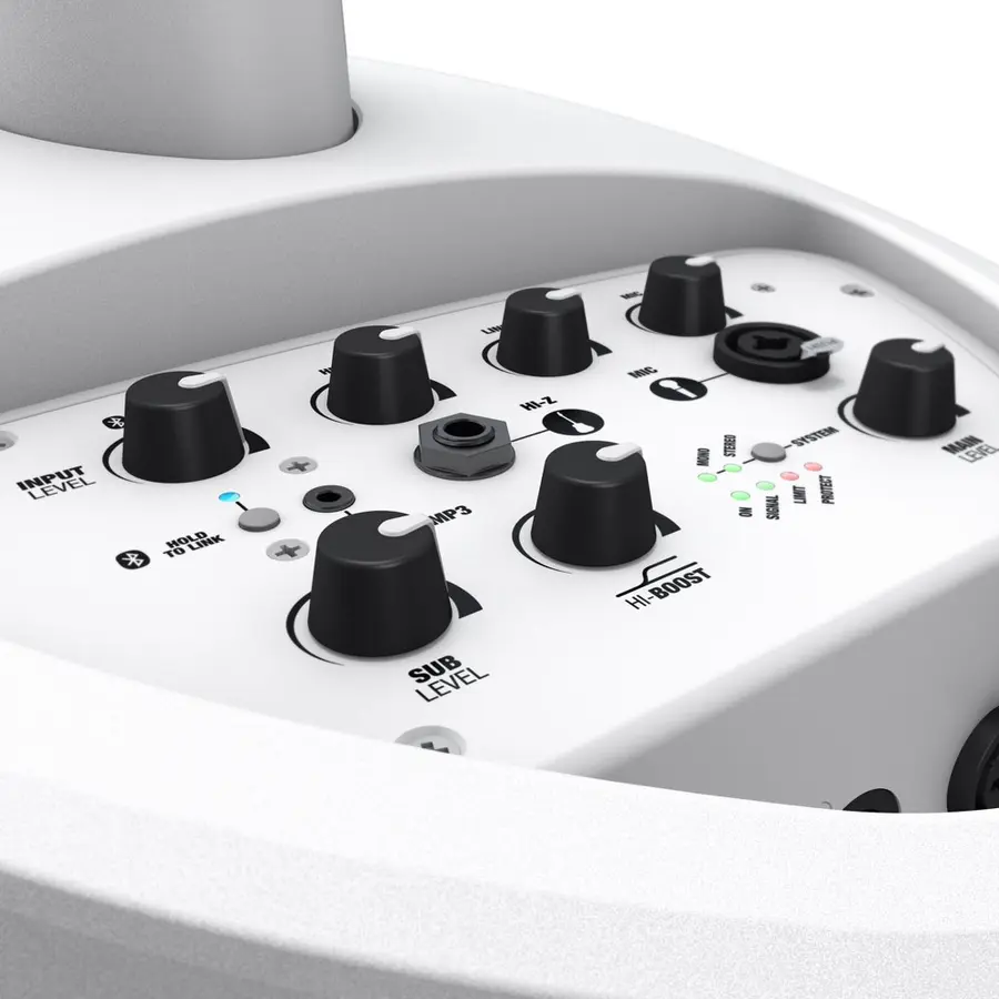 LD Systems MAUI 5 GO White Søyle-PA med batteridrift 
