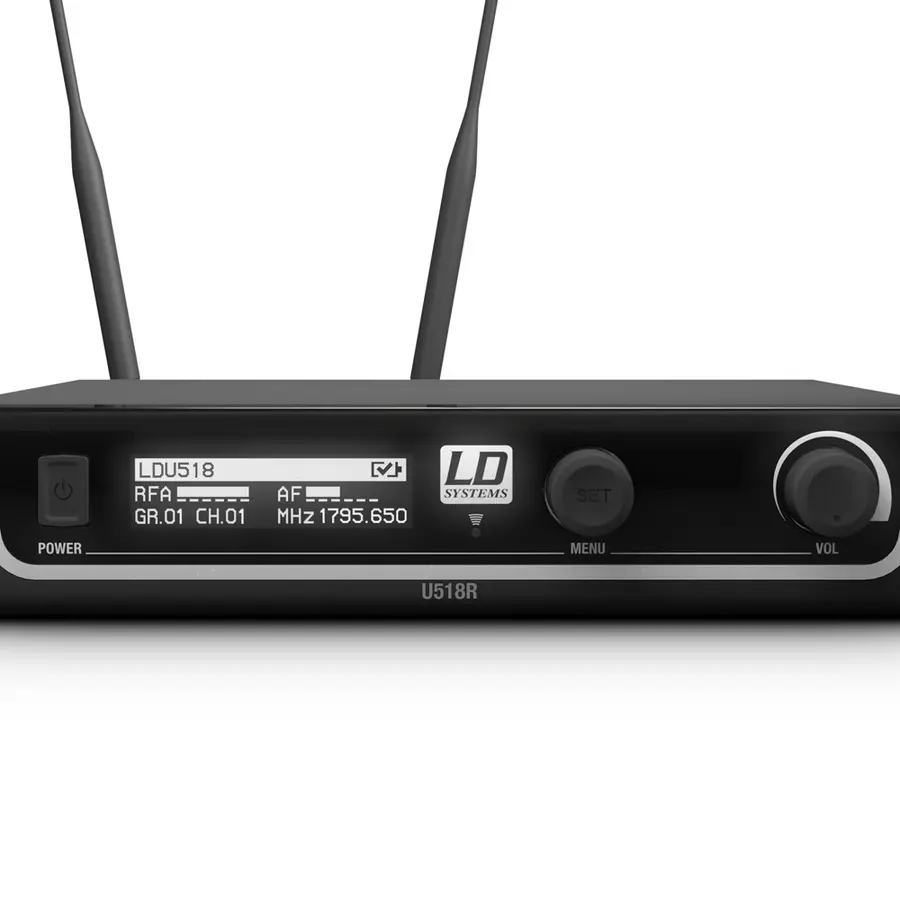 LD Systems U518 BPHH Wireless Microphone System with Bodyack and Headset beige 