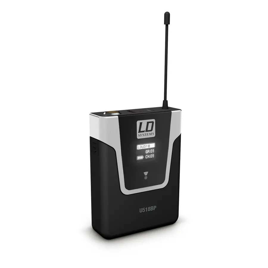 LD Systems U518 BPHH Wireless Microphone System with Bodyack and Headset beige 