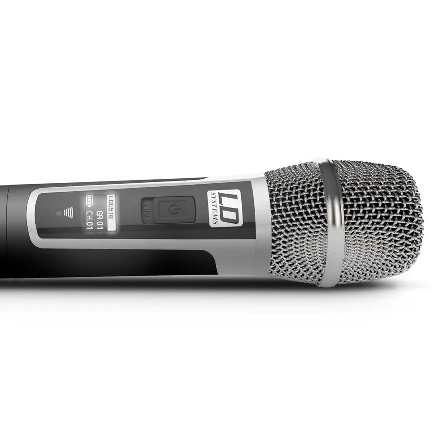 LD Systems U518 HHC Wireless Mic System with Condenser Handheld Mic 