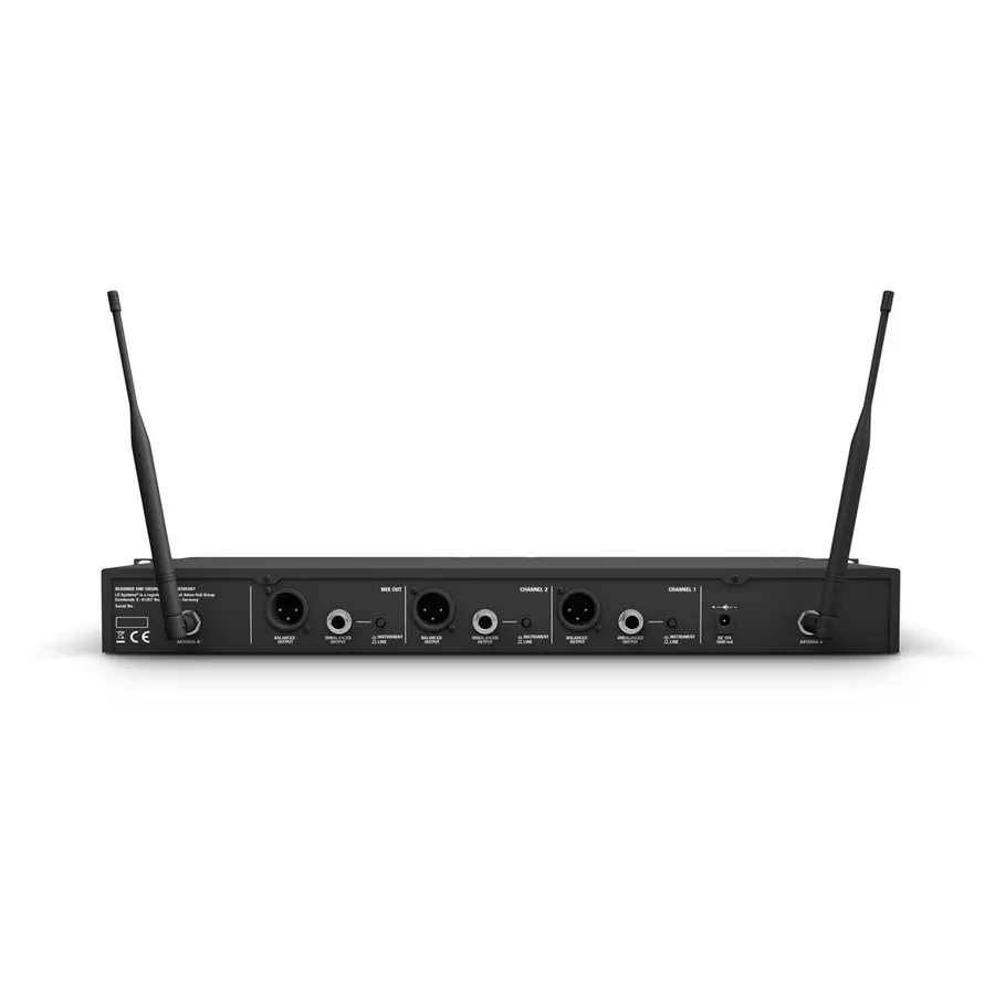 LD Systems U518 HHC 2 Wireless Mic System with 2 x Condenser Handheld Mic 