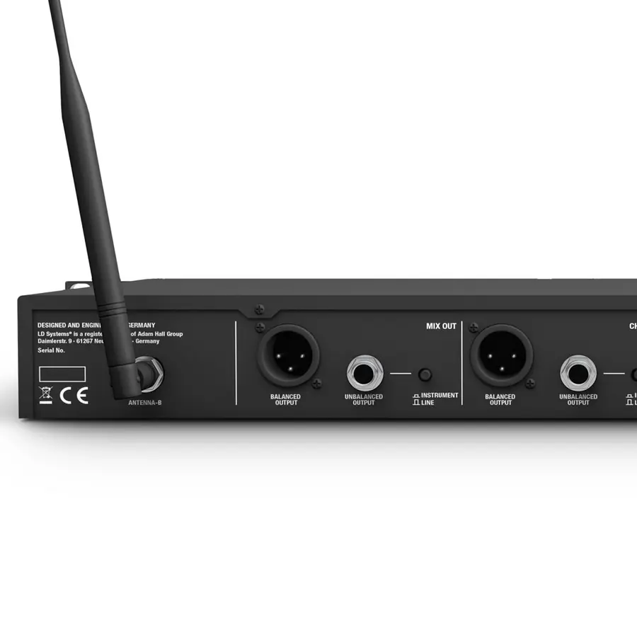 LD Systems U518 HHC 2 Wireless Mic System with 2 x Condenser Handheld Mic 