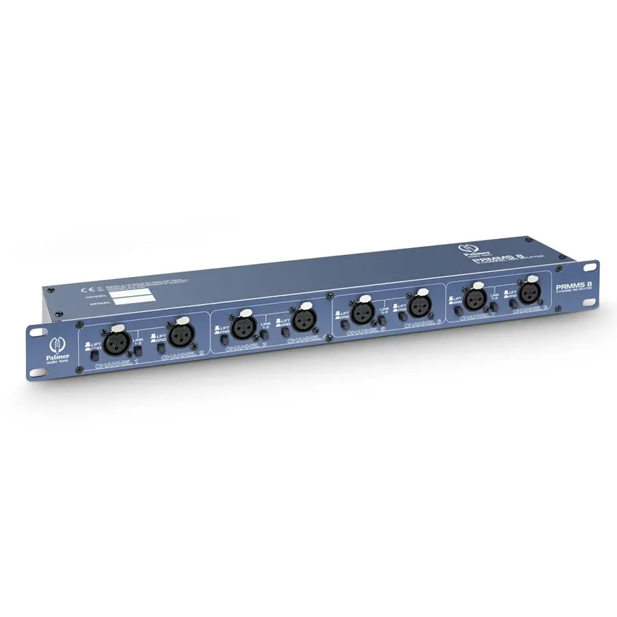 Palmer Pro RMMS 8 8-Channel Microphone Splitter 