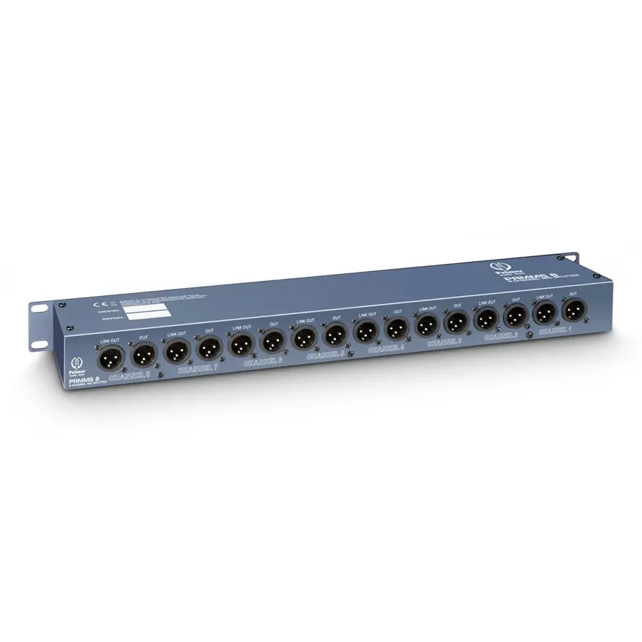 Palmer Pro RMMS 8 8-Channel Microphone Splitter 