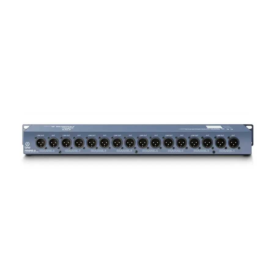 Palmer Pro RMMS 8 8-Channel Microphone Splitter 
