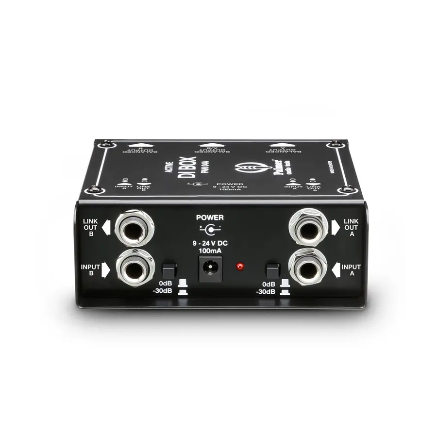 Palmer Pro PAN 04 A Active 2-Channel DI Box 