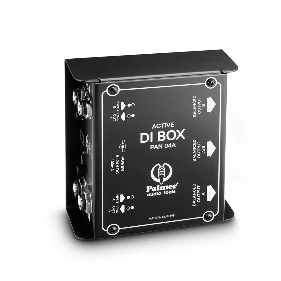 Palmer Pro PAN 04 A Active 2-Channel DI Box 