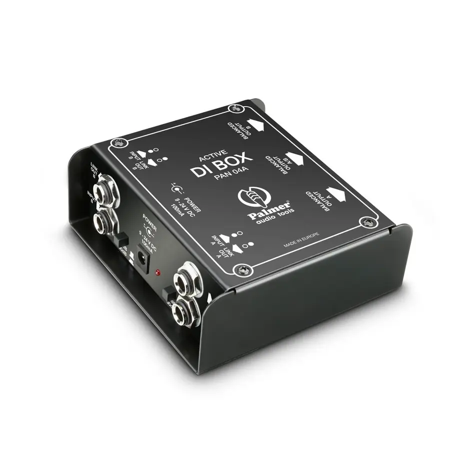 Palmer Pro PAN 04 A Active 2-Channel DI Box 