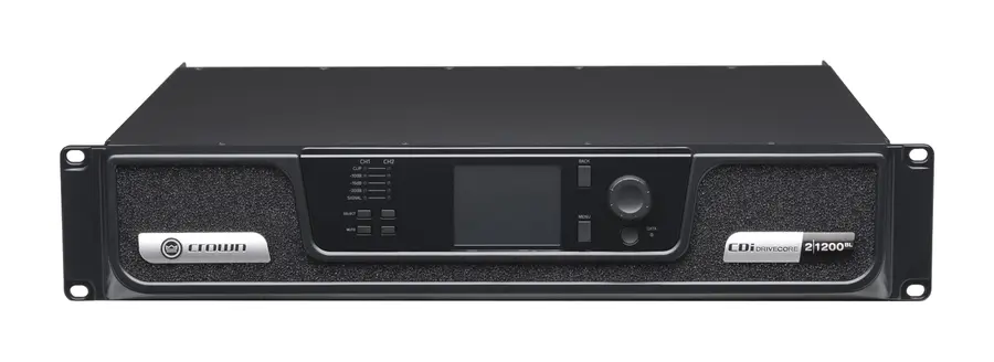 Crown CDi2 1200BL - 2 x 1200W BLU Link installasjonsforsterker 