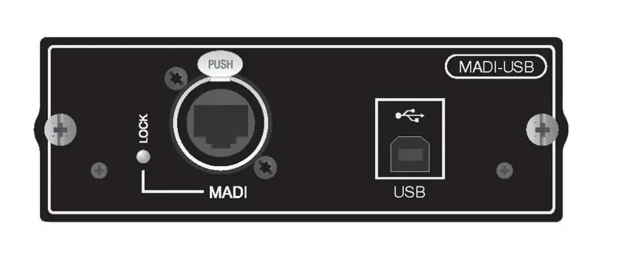 Soundcraft SI Madi (Cat5) / Usb Combo Card | 64 I/O 