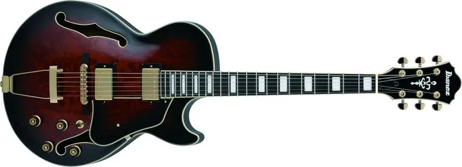 Ibanez AG95QA-DBS Elgitar Artcore Expressionist 