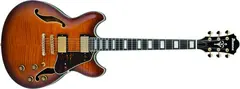 Ibanez AS93FM-VLS Elgitar Artcore Expressionist