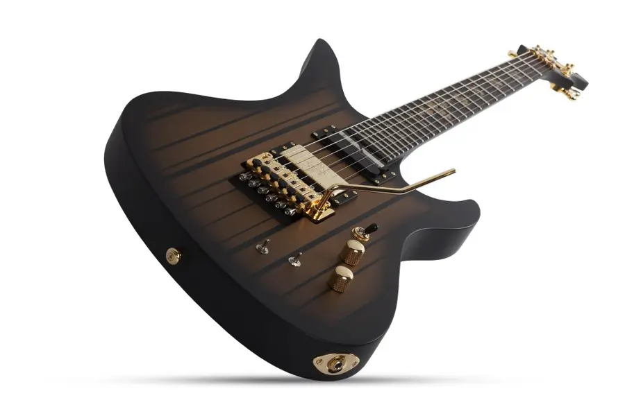 Schecter Synyster Gates Custom S Satin Gold Burst 1743 