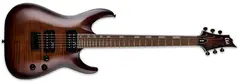 LTD H-200FM Dark Brown Sunburst