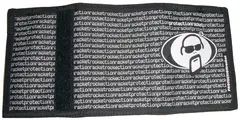 Protection Racket 9263-30 Lommebok sort/hvit design