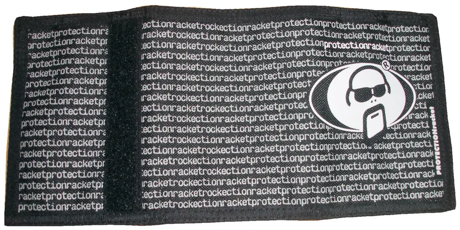 Protection Racket 9263-30 Lommebok sort/hvit design 