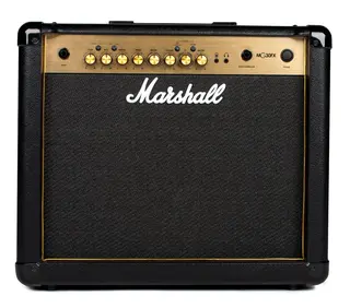 Marshall MG30GFX svart og gull