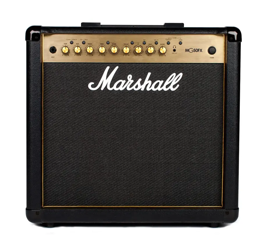 Marshall MG50GFX Black and gold 