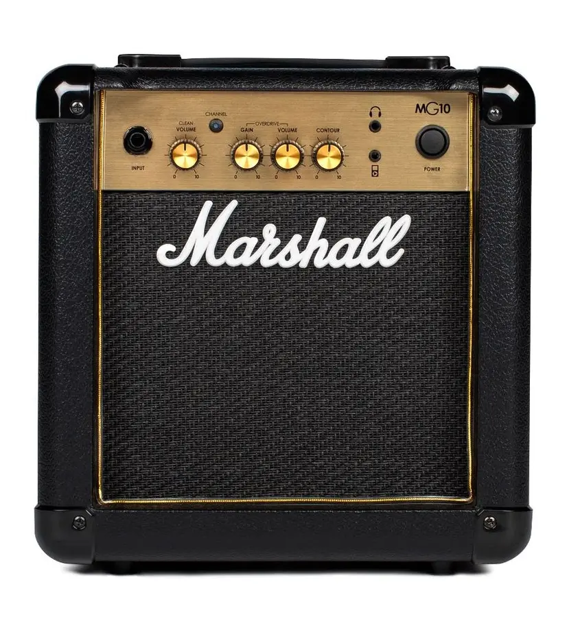 Marshall MG10G Black and gold 