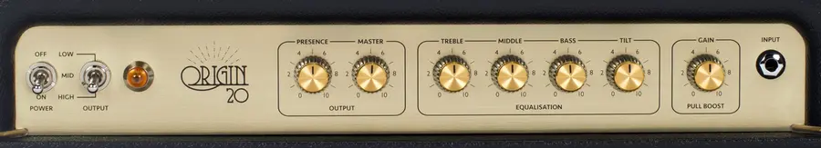Marshall Origin 20H 20W Rørtopp 