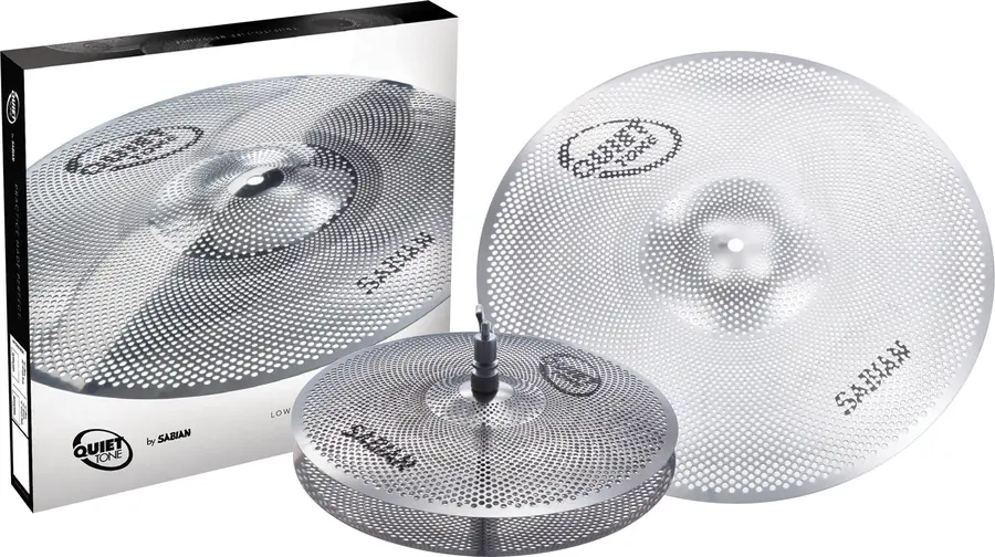 Sabian Quiet Tone Practice Cymbals Set QTPC501 - 13, 18 