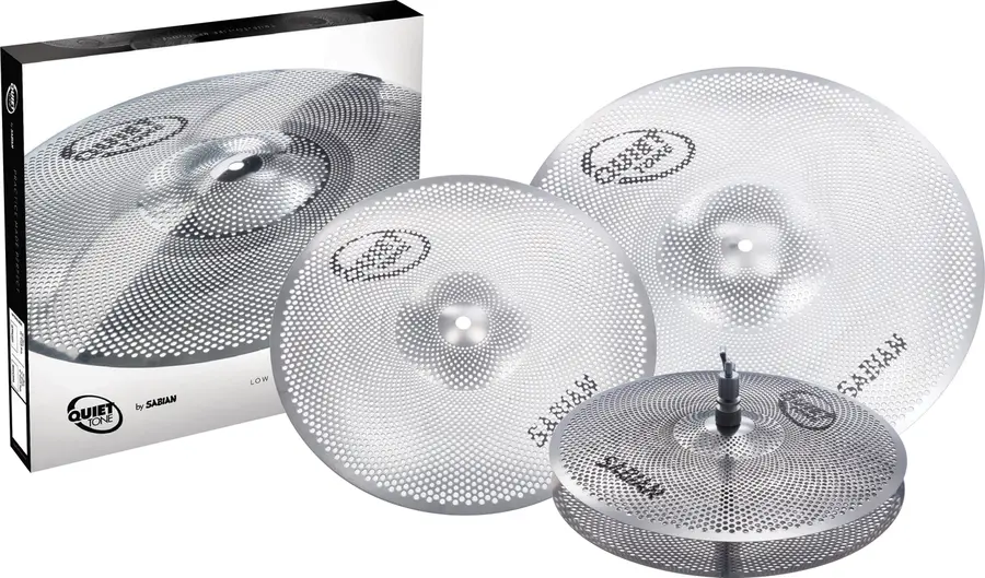 Sabian Quiet Tone Practice Cymbals Set QTPC502 - 13, 14, 18 