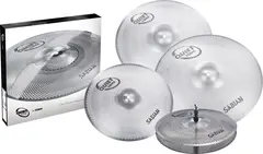 Sabian Quiet Tone Practice Cymbals Set QTPC504 - 14, 16, 18, 20