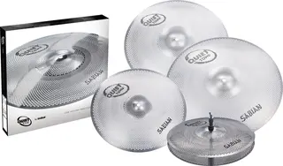 Sabian Quiet Tone Practice Cymbals Set QTPC504 - 14, 16, 18, 20