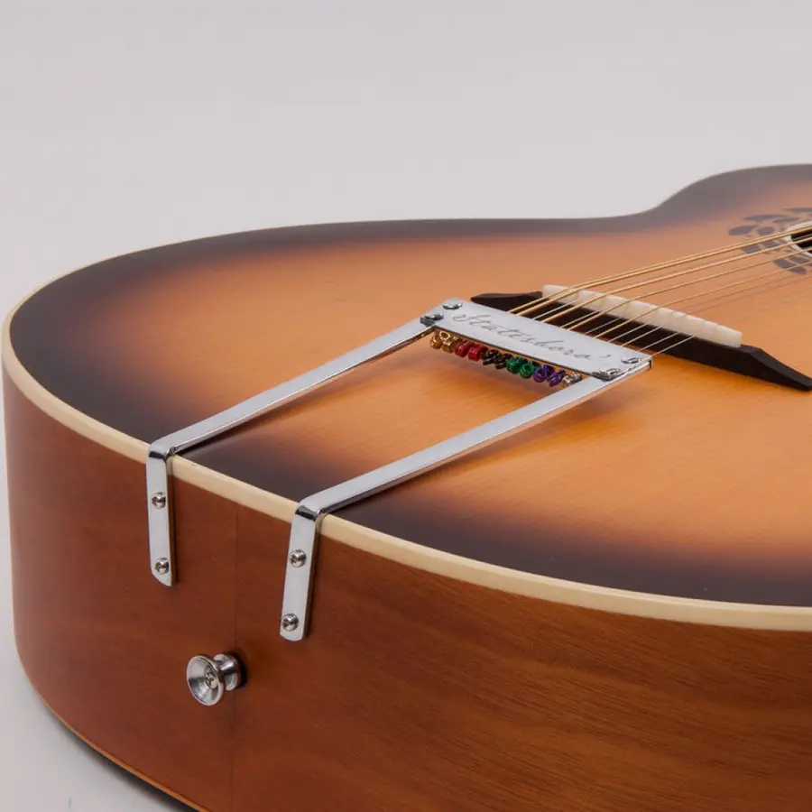 Vintage V500SB-12 "Statesboro" 12 String Satin Antique Burst 