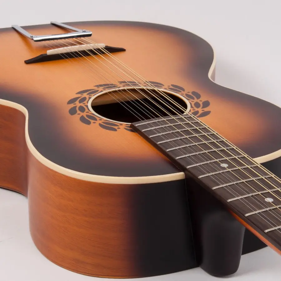 Vintage V500SB-12 "Statesboro" 12 String Satin Antique Burst 